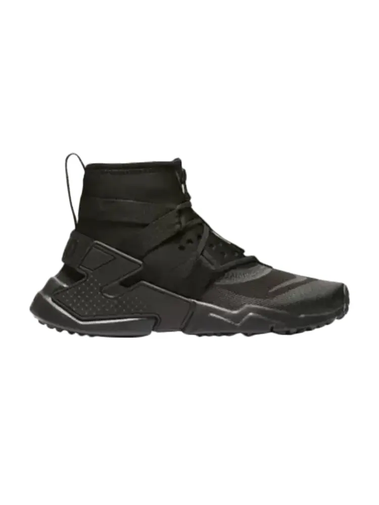 Кроссовки Nike Huarache Gripp GS 'Triple Black' — изображение 1 из 1, синий