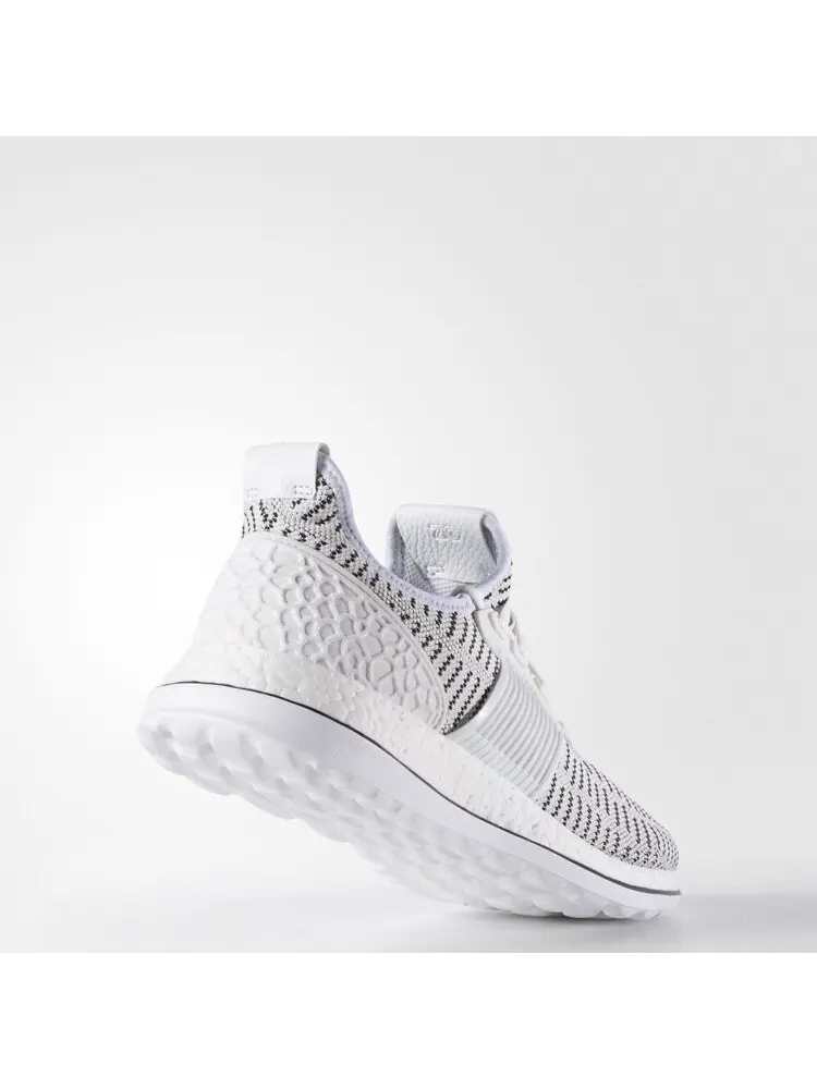 Кроссовки Adidas PureBoost ZG Limited 'Crystal White' — изображение 4 из 4, белый