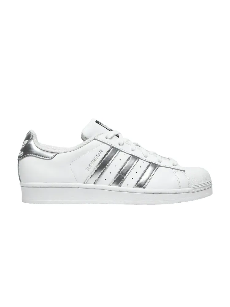 Кроссовки adidas Wmns Superstar 'White Silver Metallic' — изображение 1 из 9