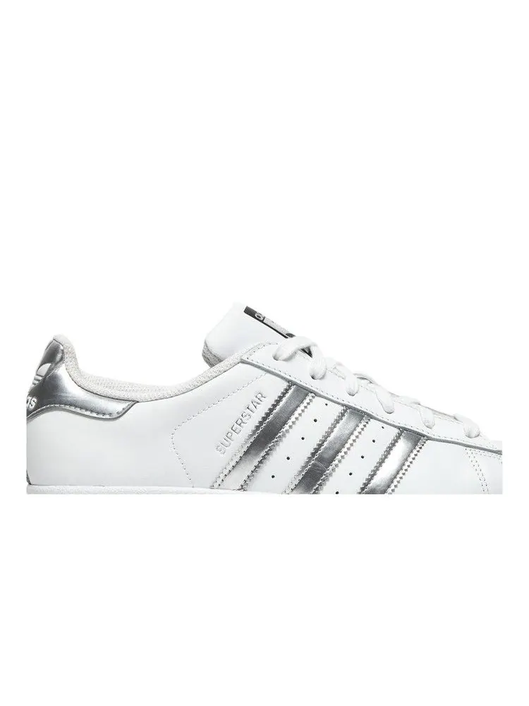 Кроссовки adidas Wmns Superstar 'White Silver Metallic' — изображение 3 из 9