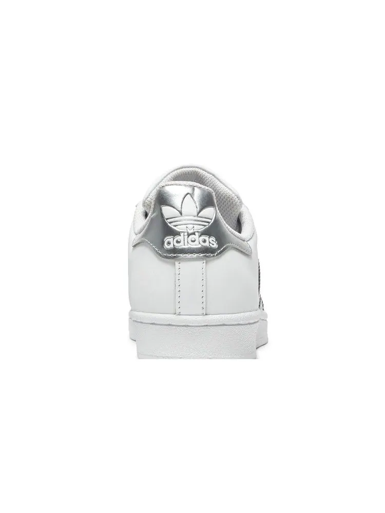 Кроссовки adidas Wmns Superstar 'White Silver Metallic' — изображение 8 из 9