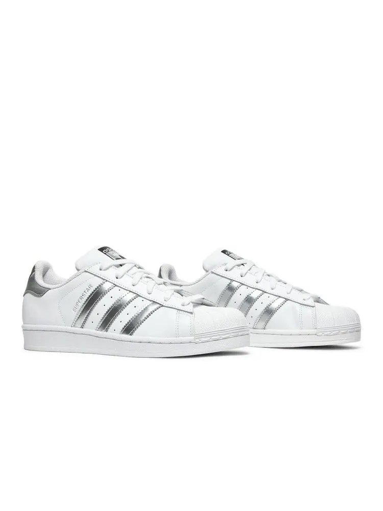 Кроссовки adidas Wmns Superstar 'White Silver Metallic' — изображение 9 из 9