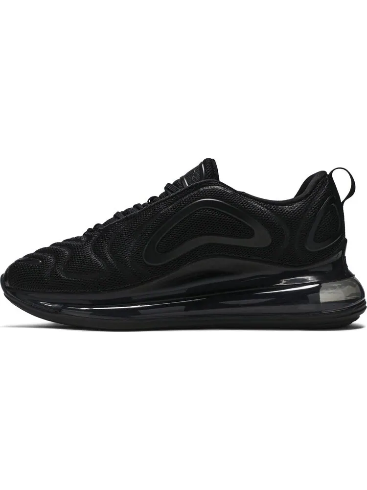 Кроссовки Nike Air Max 720 GS 'Triple Black' — изображение 3 из 8, черный