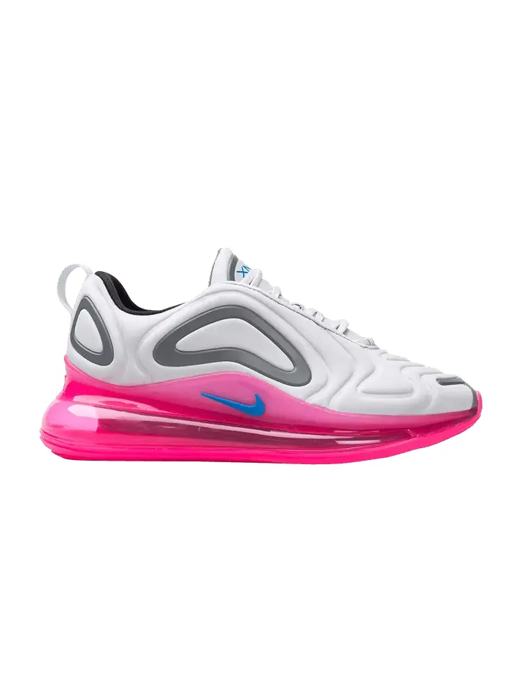 Кроссовки Nike Air Max 720 GS 'Pure Platinum' — изображение 1 из 1, платиновый/синий/розовый