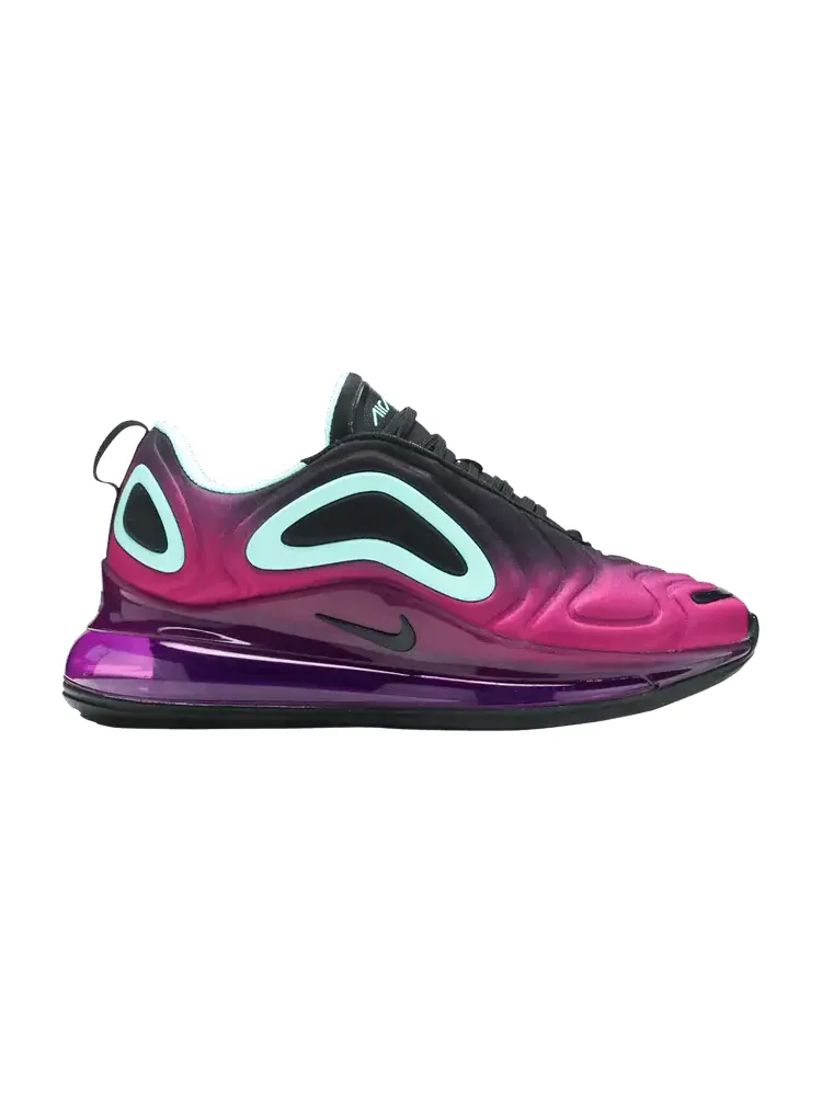 Кроссовки Nike Air Max 720 GS 'Hyper Violet Aurora' — изображение 1 из 9, фиолетовый//черный