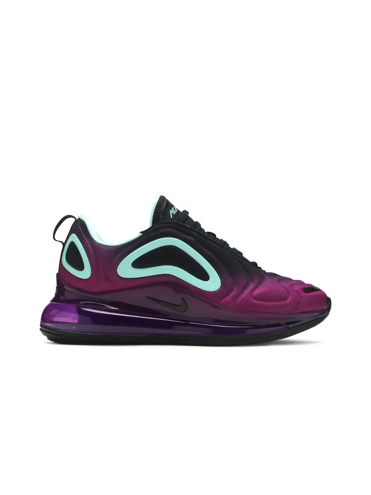 Кроссовки Nike Air Max 720 GS 'Hyper Violet Aurora' — изображение 2 из 9, фиолетовый//черный