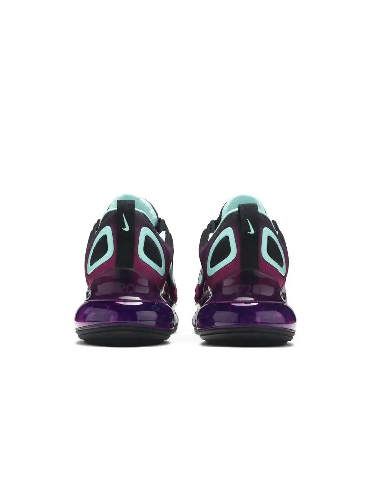 Кроссовки Nike Air Max 720 GS 'Hyper Violet Aurora' — изображение 7 из 9, фиолетовый//черный