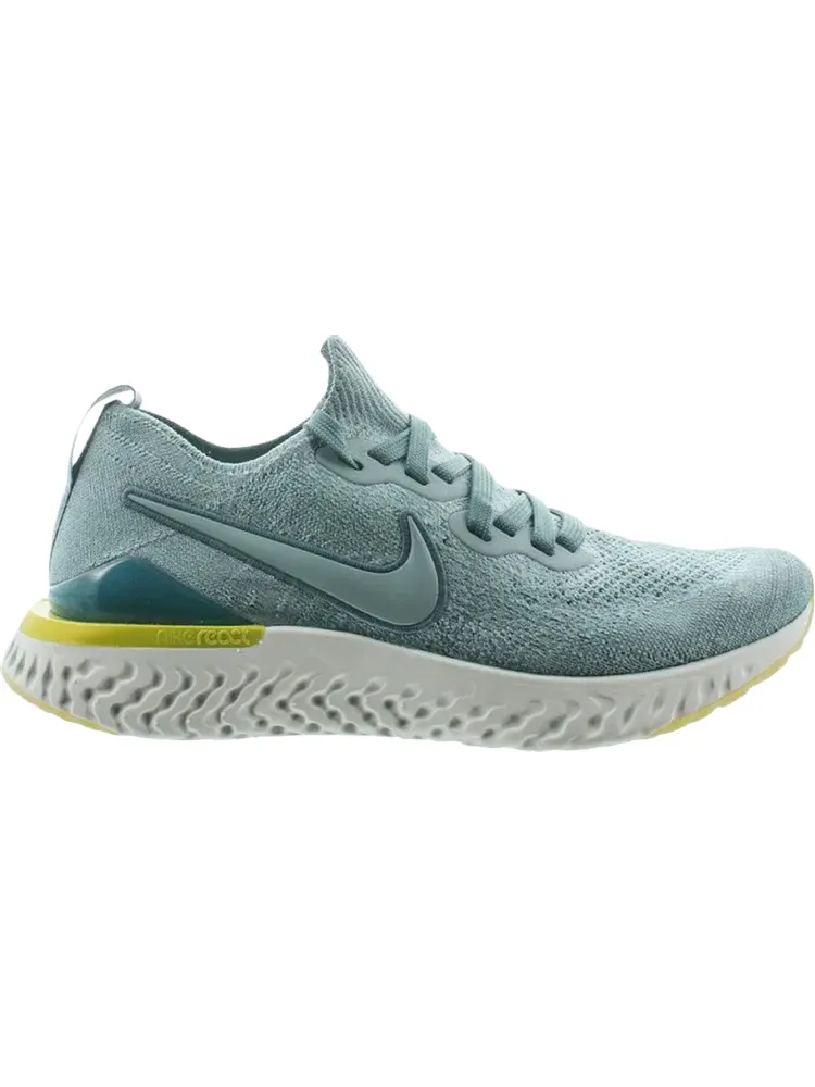 Кроссовки Nike Epic React Flyknit 2 GS 'Aviator Grey' — изображение 1 из 1, серый