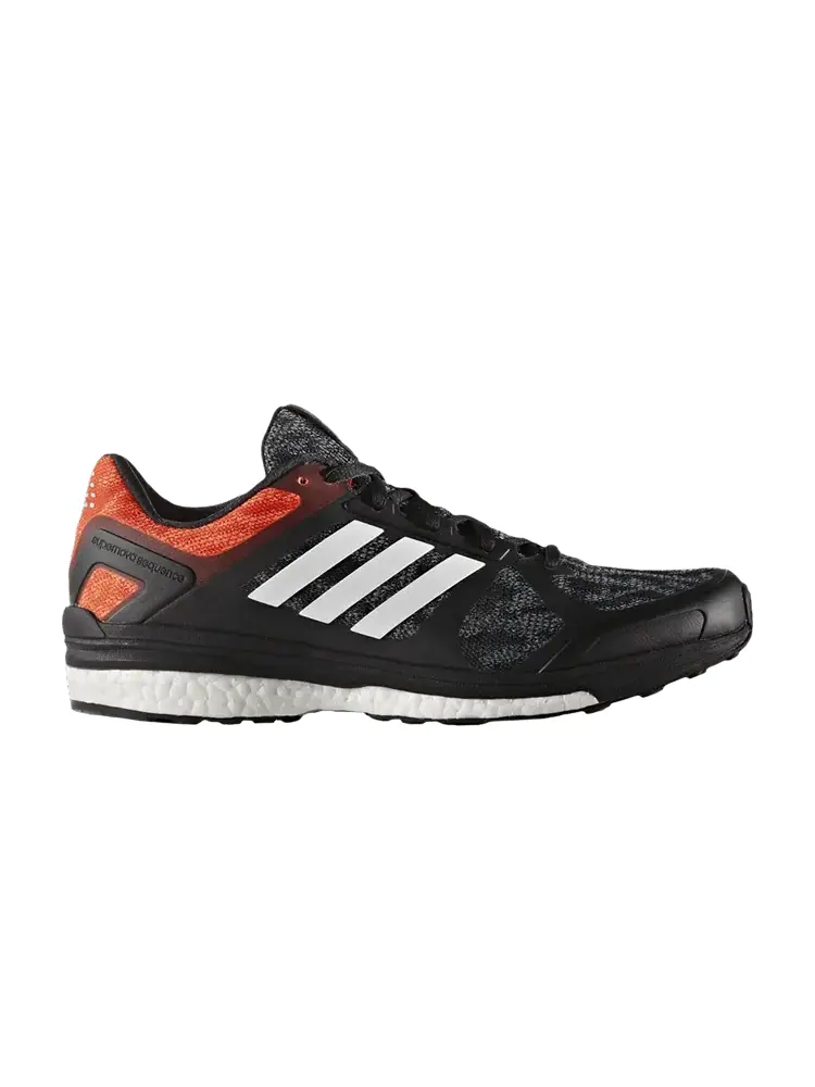 Кроссовки adidas Supernova Sequence 9 'Black Bold Orange' — изображение 1 из 1, черный/белый/оранжевый