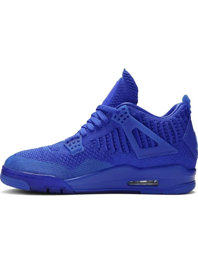 Кроссовки Air Jordan 4 Flyknit Hyper Royal — изображение 3 из 8, синий