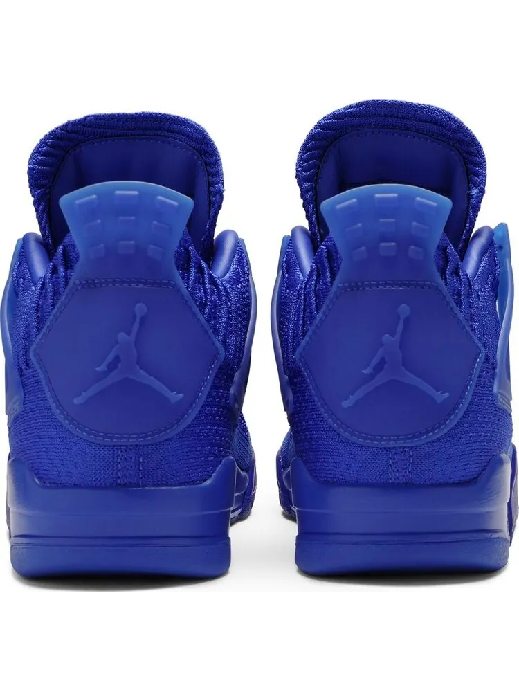 Кроссовки Air Jordan 4 Flyknit Hyper Royal — изображение 6 из 8, синий