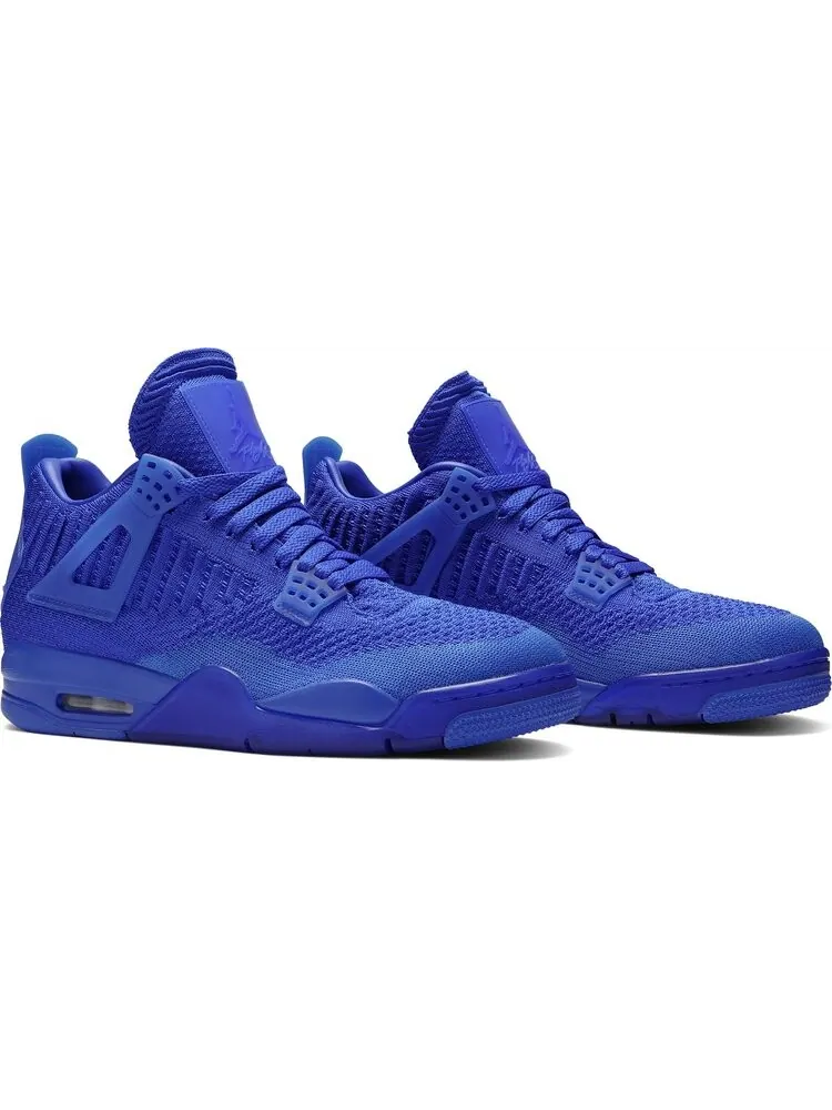 Кроссовки Air Jordan 4 Flyknit Hyper Royal — изображение 8 из 8, синий