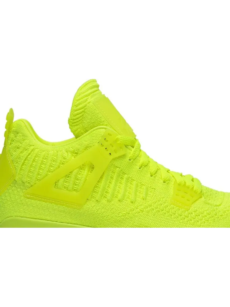 Кроссовки Air Jordan 4 Flyknit Volt — изображение 2 из 8, желтый
