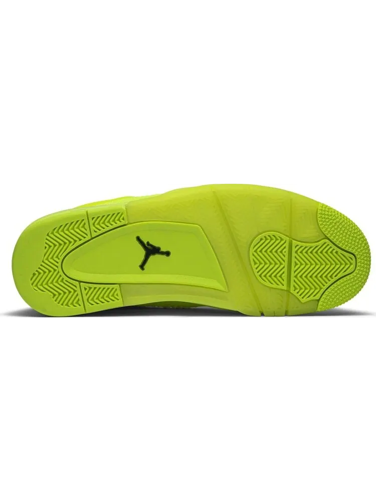 Кроссовки Air Jordan 4 Flyknit Volt — изображение 4 из 8, желтый