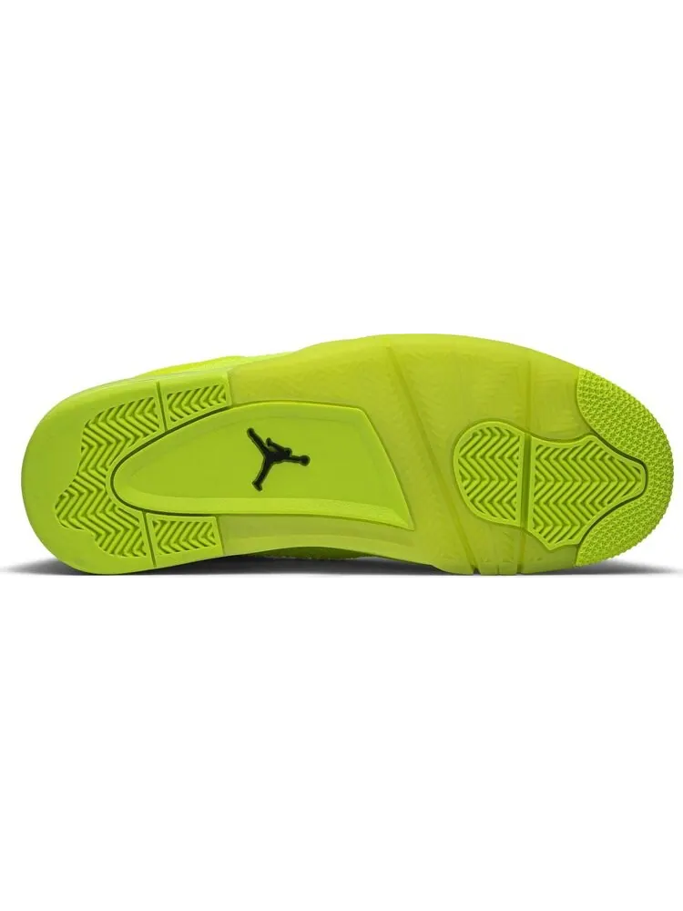 Кроссовки Air Jordan 4 Flyknit Volt — изображение 5 из 8, желтый