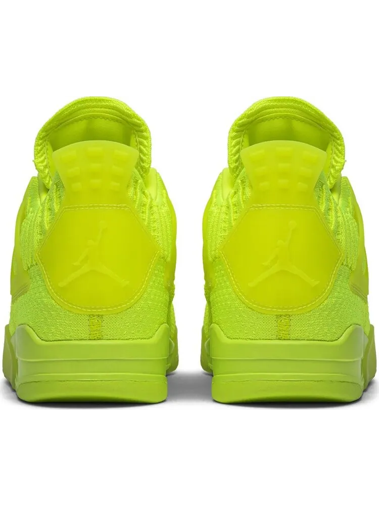 Кроссовки Air Jordan 4 Flyknit Volt — изображение 6 из 8, желтый