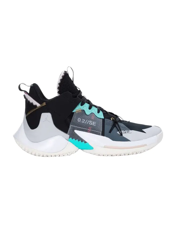 Кроссовки Jordan Why Not Zer0.2 SE 'Black' — изображение 1 из 1, черный