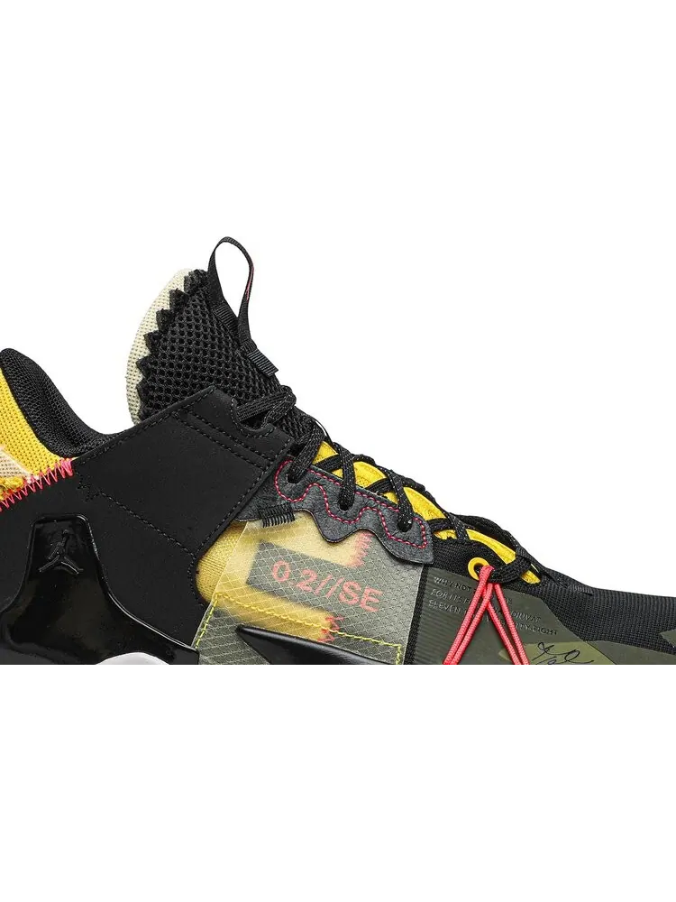 Кроссовки Jordan Why Not Zer0.2 Flash Crimson — изображение 2 из 8, оранжевый