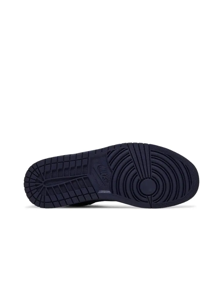 Кроссовки Air Jordan Wmns Air Jordan 1 Retro High Zip 'Blackened Blue' — изображение 4 из 4, синий