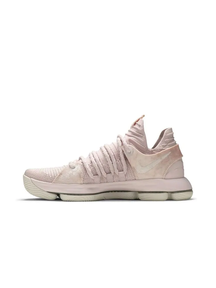 Кроссовки Nike KD 10 EP 'Aunt Pearl' — изображение 3 из 4, розовый