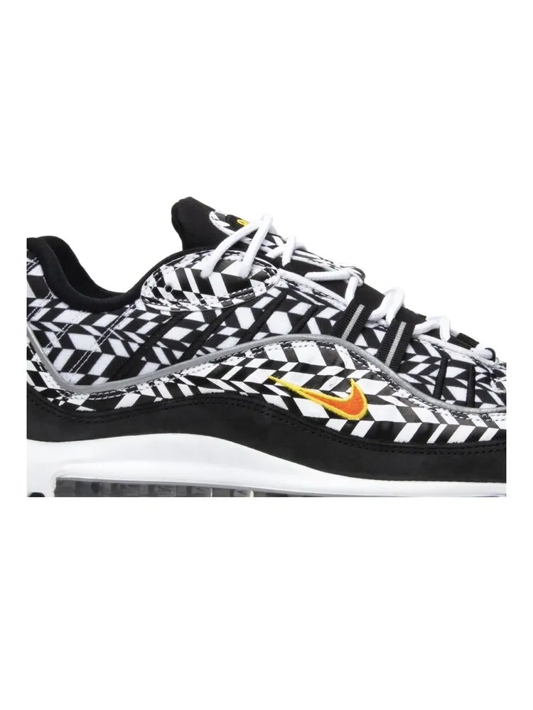 Кроссовки Nike Air Max 98 'All Over Print' — изображение 2 из 4, черный