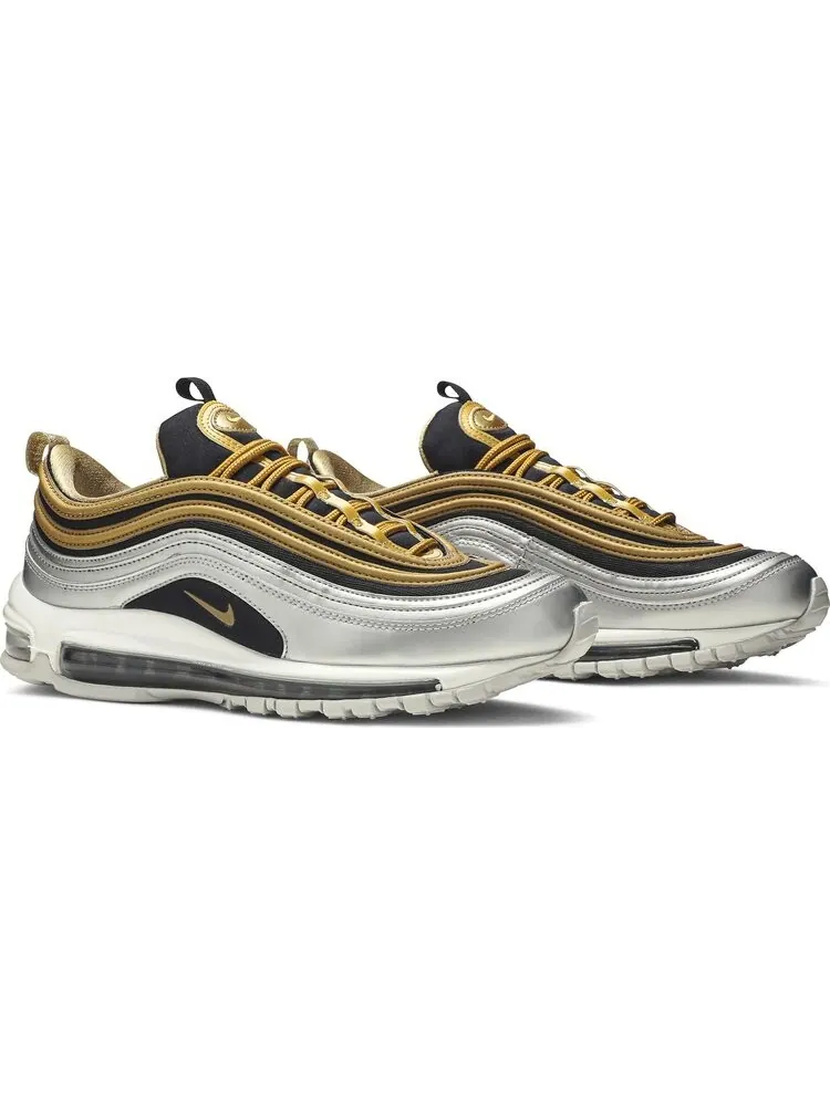 Кроссовки Nike Wmns Air Max 97 — изображение 8 из 8, черный-золотистый