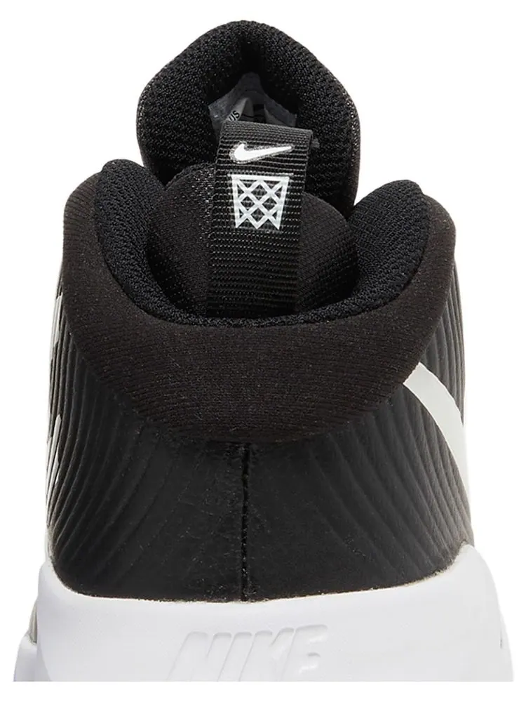 Кроссовки Nike Team Hustle D9 GS 'Black Light Thistle' — изображение 7 из 8, черный