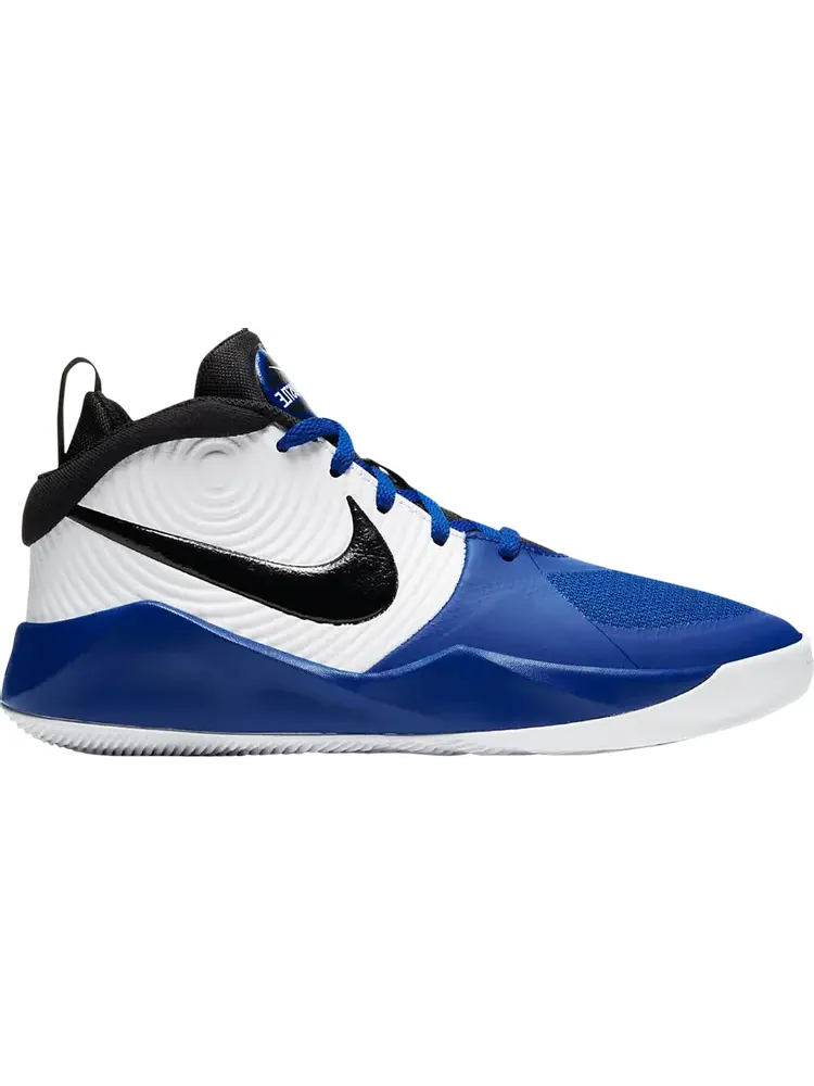 Кроссовки Nike Team Hustle D9 GS 'White Game Royal' — изображение 1 из 1, белый