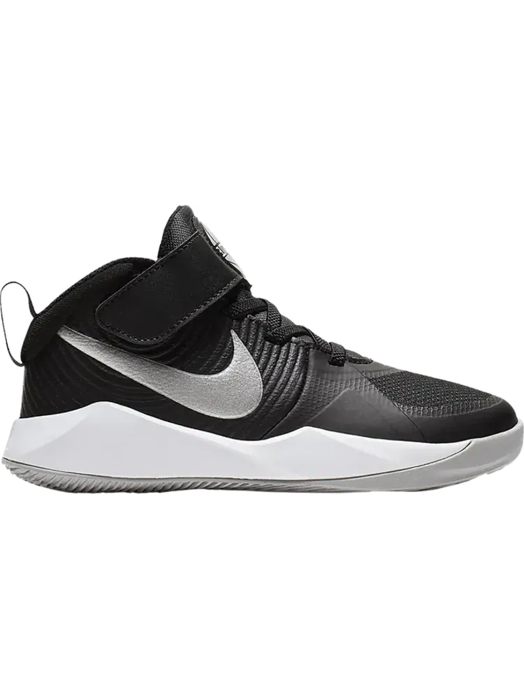 Кроссовки Nike Team Hustle D9 PS 'Black Metallic Silver' — изображение 1 из 1, черный