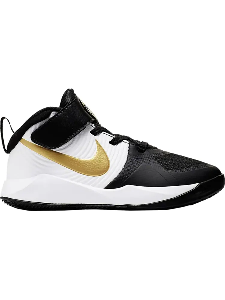 Кроссовки Nike Team Hustle D9 PS 'Black Metallic Gold' — изображение 1 из 1, черный