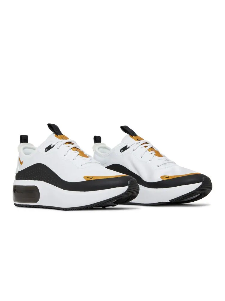 Кроссовки Nike Wmns Air Max Dia 'White Black Gold' — изображение 9 из 9, белый/черный/золотистый