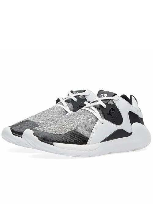 Кроссовки Adidas Y-3 QR Run 'Vintage White' — изображение 2 из 4, белый