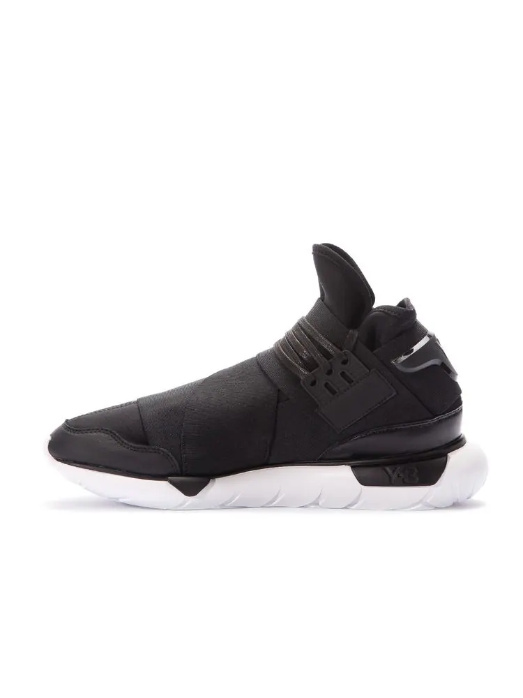 Кроссовки Y-3 Qasa High 'Core Black' — изображение 2 из 4, черный