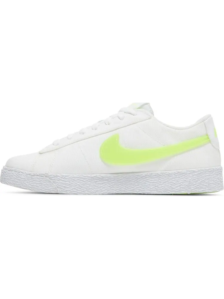 Кроссовки Nike Blazer Low Pop GS 'White Volt' — изображение 3 из 8, белый
