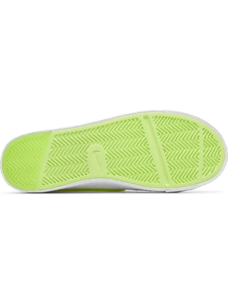 Кроссовки Nike Blazer Low Pop GS 'White Volt' — изображение 4 из 8, белый