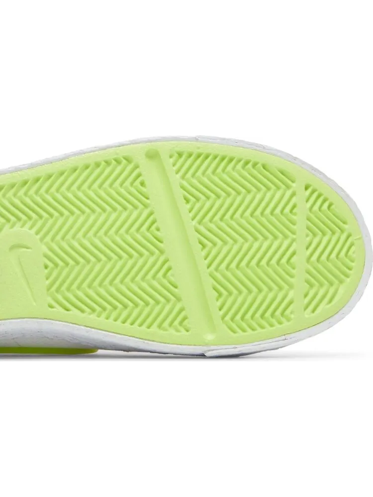 Кроссовки Nike Blazer Low Pop GS 'White Volt' — изображение 5 из 8, белый