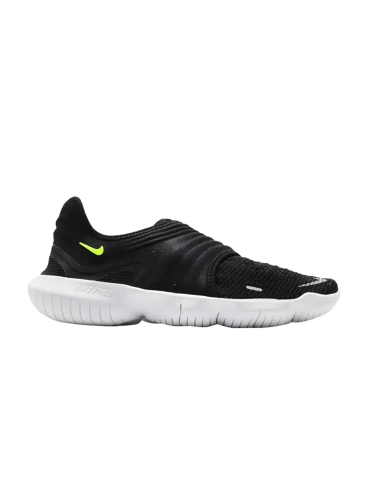 Кроссовки Nike Free RN Flyknit 3.0 'Black' — изображение 1 из 1, черный