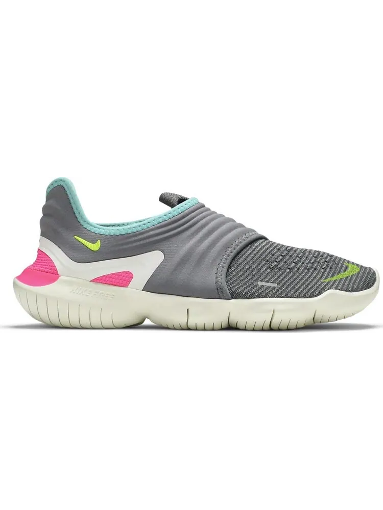 Кроссовки Nike Wmns Free RN Flyknit 3.0 'Gunsmoke' — изображение 1 из 8, серый