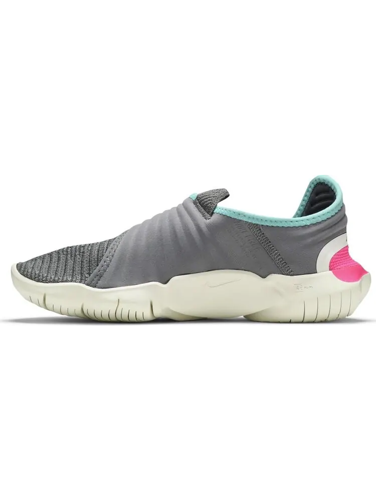 Кроссовки Nike Wmns Free RN Flyknit 3.0 'Gunsmoke' — изображение 3 из 8, серый
