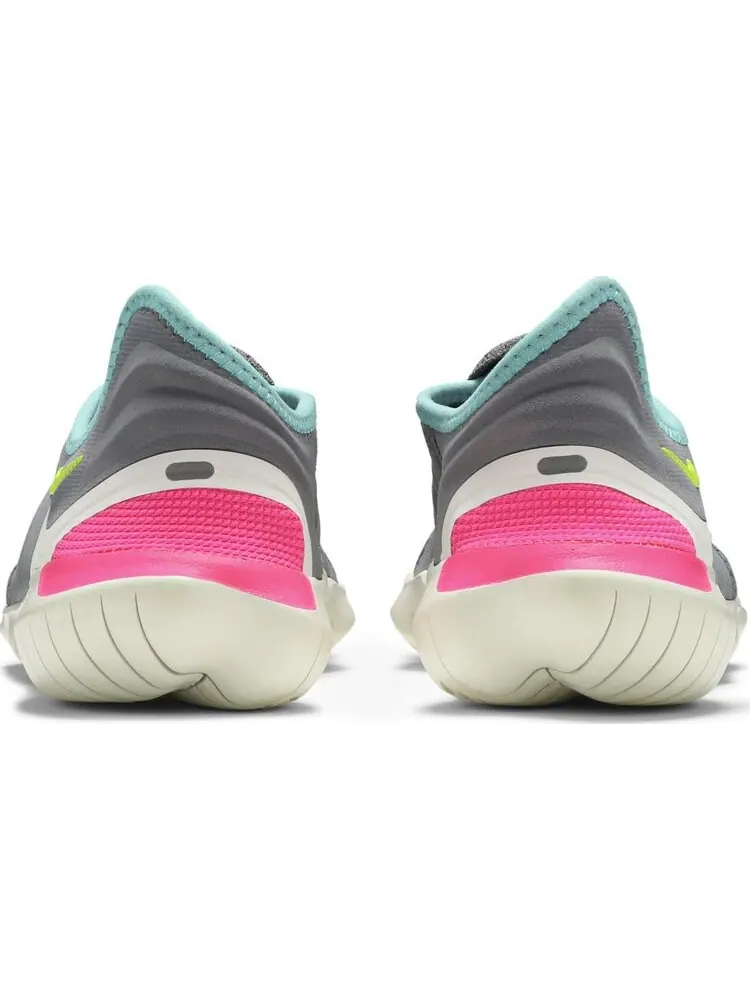 Кроссовки Nike Wmns Free RN Flyknit 3.0 'Gunsmoke' — изображение 6 из 8, серый