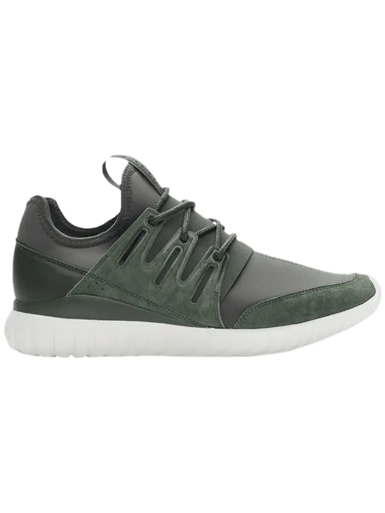 Кроссовки adidas Tubular Radial 'Shadow Green' — изображение 1 из 1, зеленый