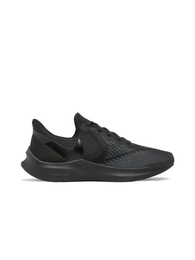 Кроссовки Nike Air Zoom Winflo 6 'Triple Black' — изображение 1 из 3, черный