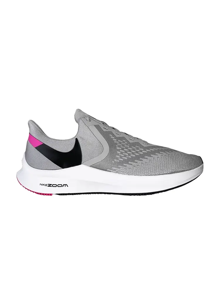 Кроссовки Nike Zoom Winflo 6 'Atmosphere Grey Pink' — изображение 1 из 1, серый/черный