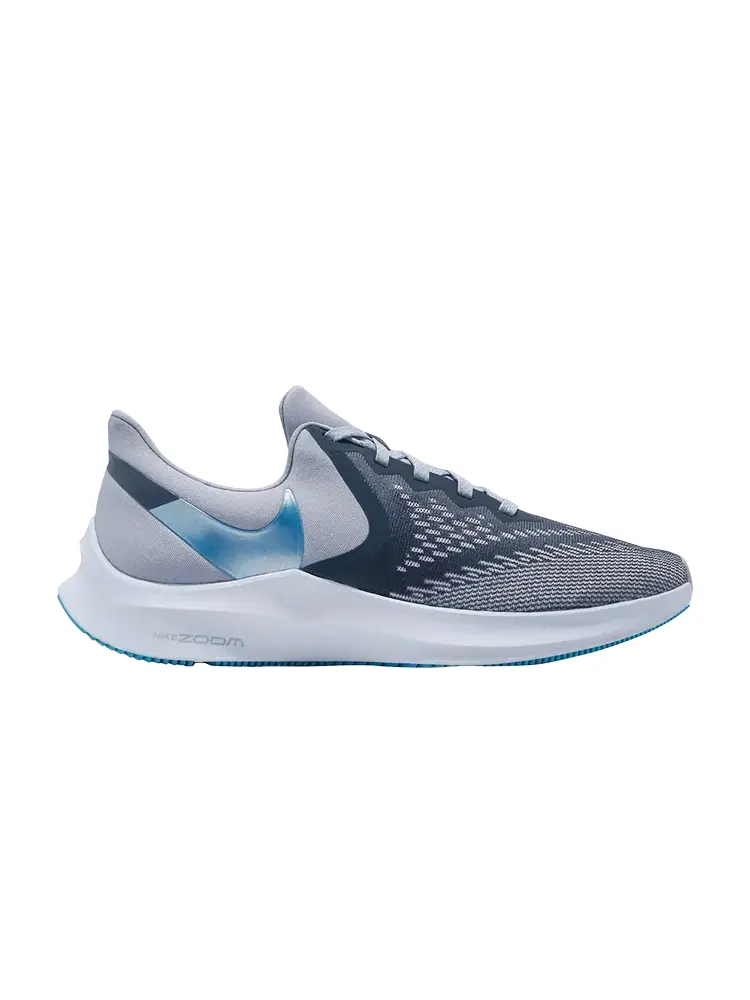 Кроссовки Nike Zoom Winflo 6 'Obsidian Mist' — изображение 1 из 1, серый