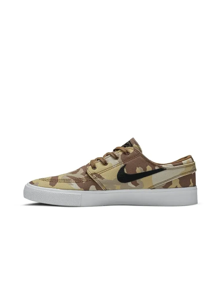 Кроссовки Nike Zoom Janoski Canvas Premium SB 'Light Camo' — изображение 3 из 4, коричневый