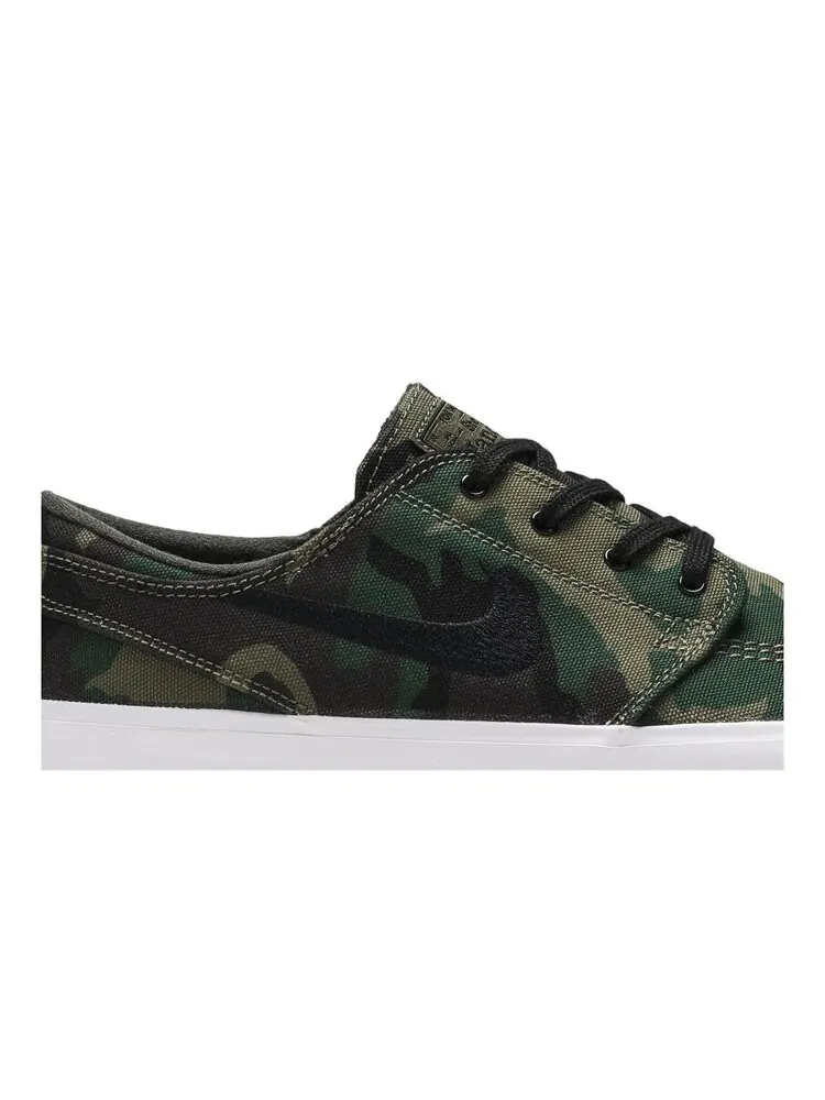 Кроссовки Nike Zoom Janoski Canvas Premium SB 'Camo' — изображение 2 из 4, зеленый