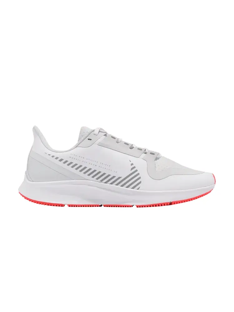 Кроссовки Nike Wmns Air Zoom Pegasus 36 Shield 'White Metallic Silver' — изображение 1 из 1