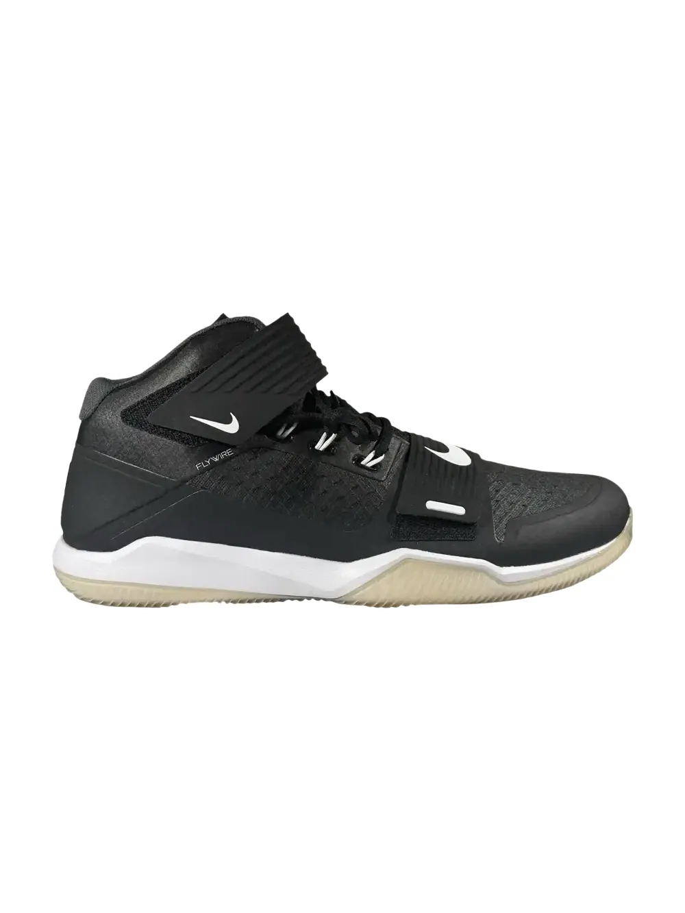 Кроссовки Nike Force Savage TF Mid — изображение 1 из 1, черный/белый