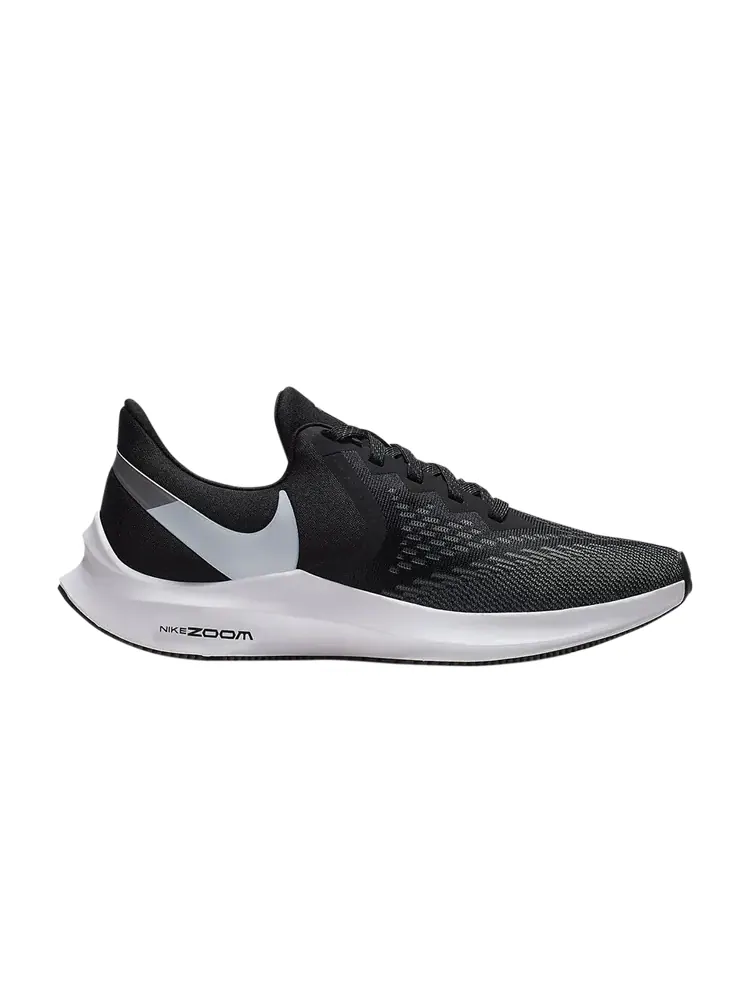 Кроссовки Nike Wmns Air Zoom Winflo 6 'Black' — изображение 1 из 1, черный