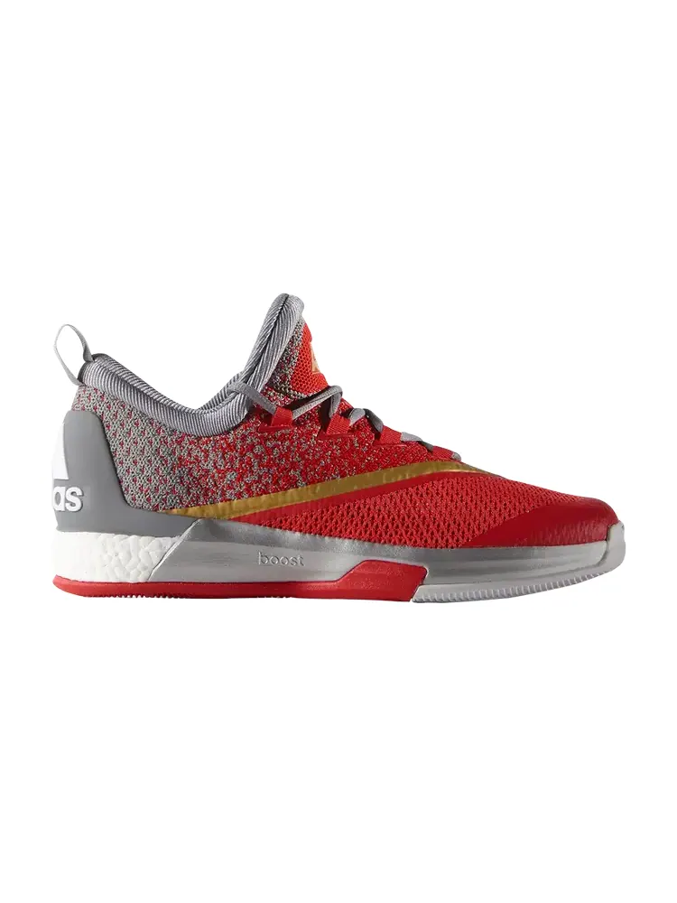Кроссовки Adidas Crazylight Boost 2.5 Low 'Andrew Wiggins' — изображение 1 из 4, красный